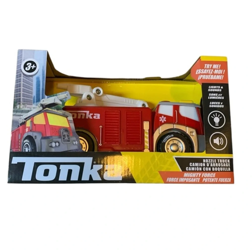 Mighty Force Lights & Sounds Fire Truck Nozzle Truck Toy New in Box
